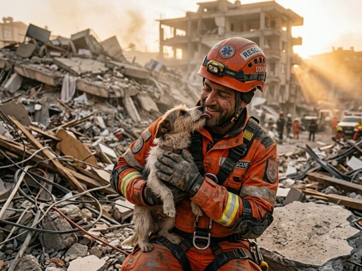 A Puppy Survived 5 Days Under Earthquake Rubble — Her First Reaction to Rescuers Will Destroy You